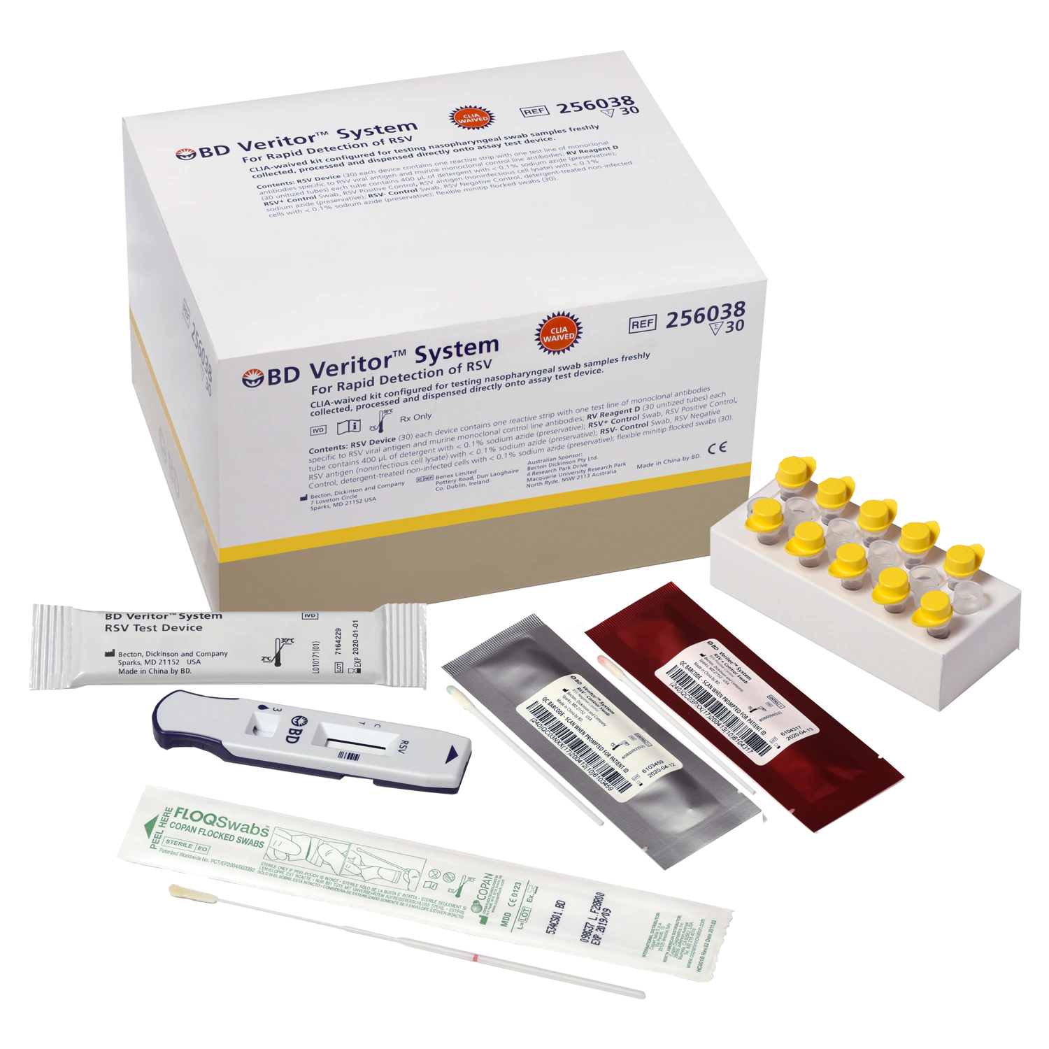 Bd Veritor System For Rapid Detection Of Rsv Clia Waived Kit