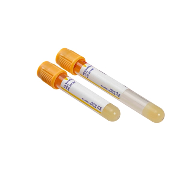 BD Vacutainer 3.5-mL Serum Separation Tube 367983 and BD Vacutainer 5-mL Serum Separation Tube 367986