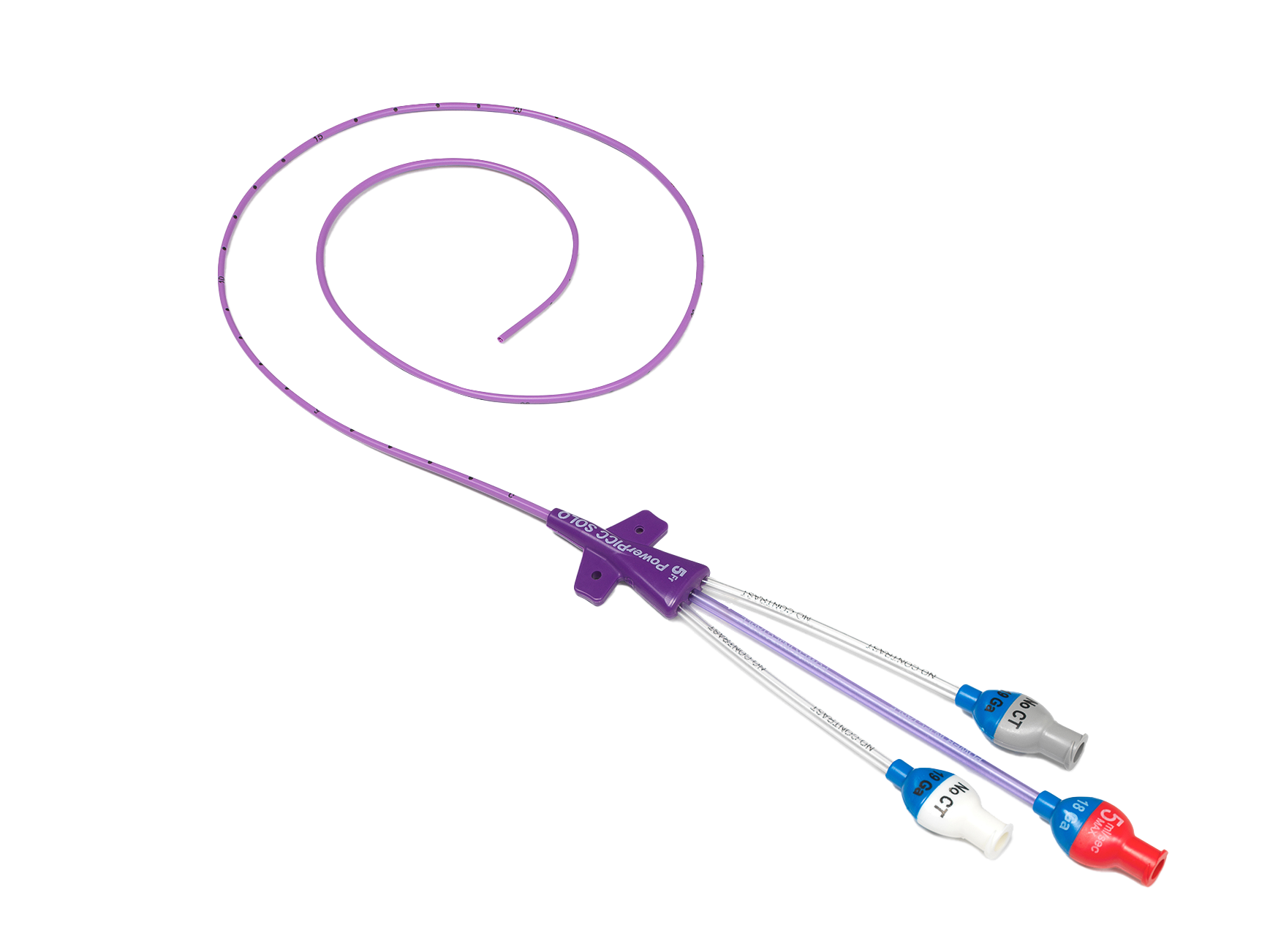 PowerPICC SOLO Catheters (transparent)